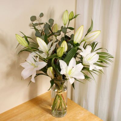 White Lilies Bouquet